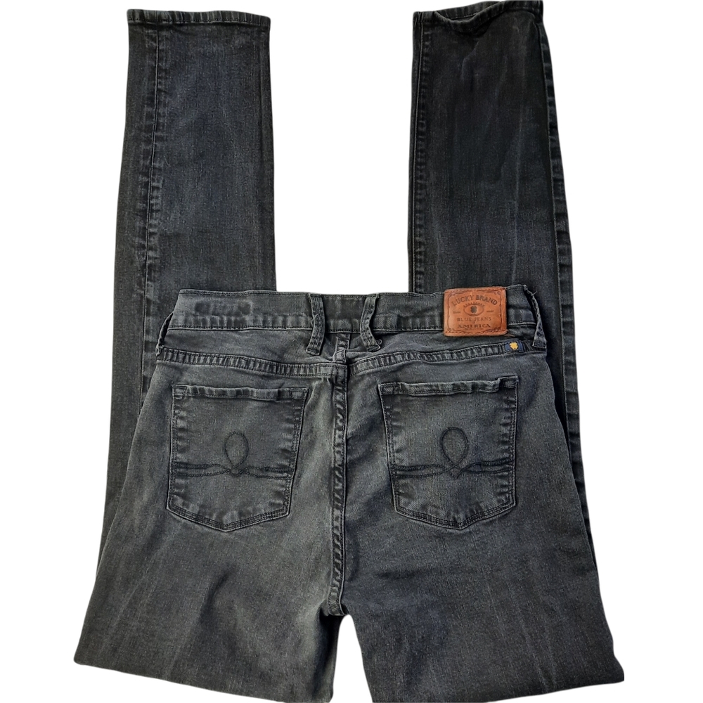 Lucky Brand Sofia Skinny Charcoal Jean Size 10/30